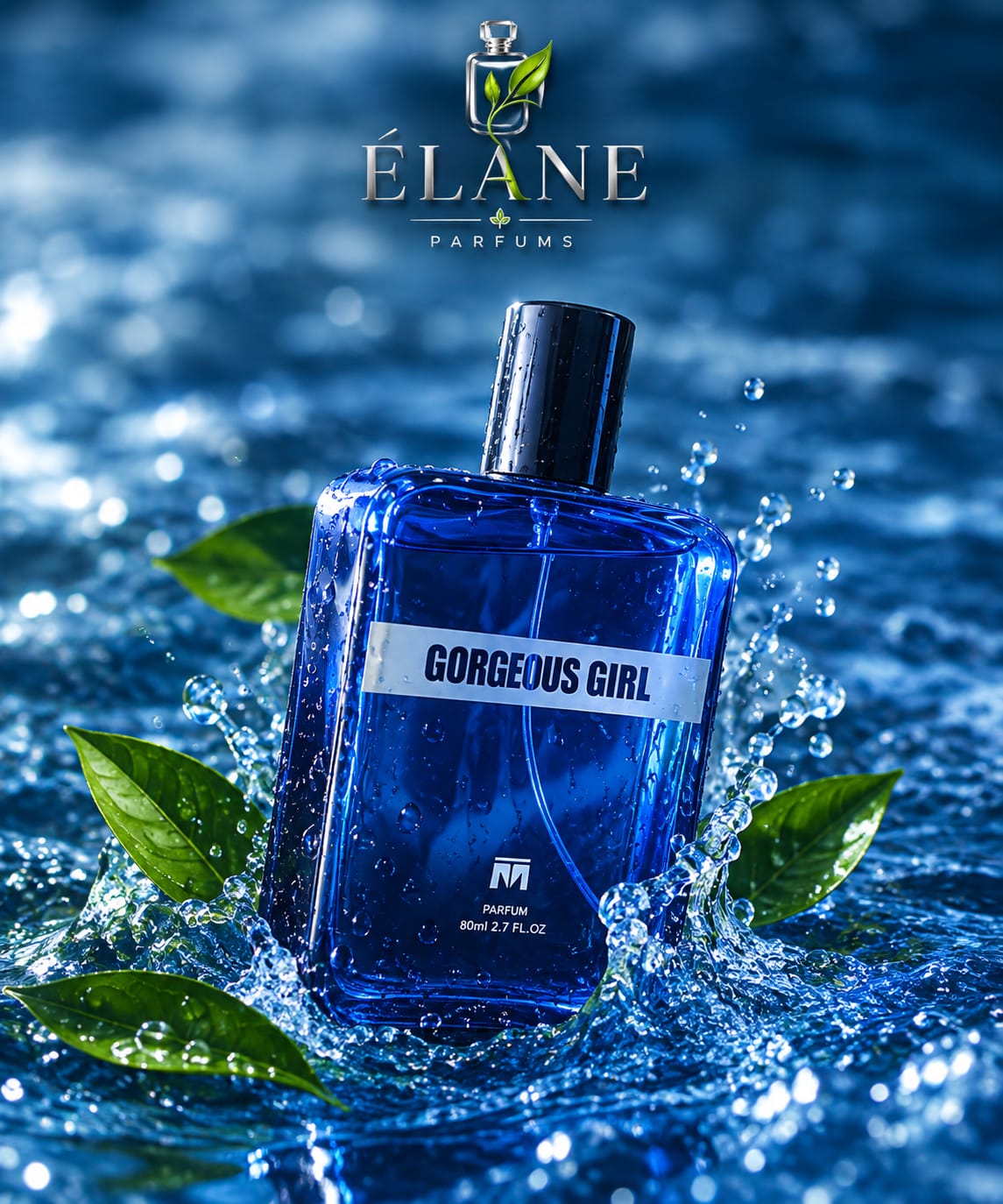 Gorgeous Girl fragrance bottle by Élane Parfums